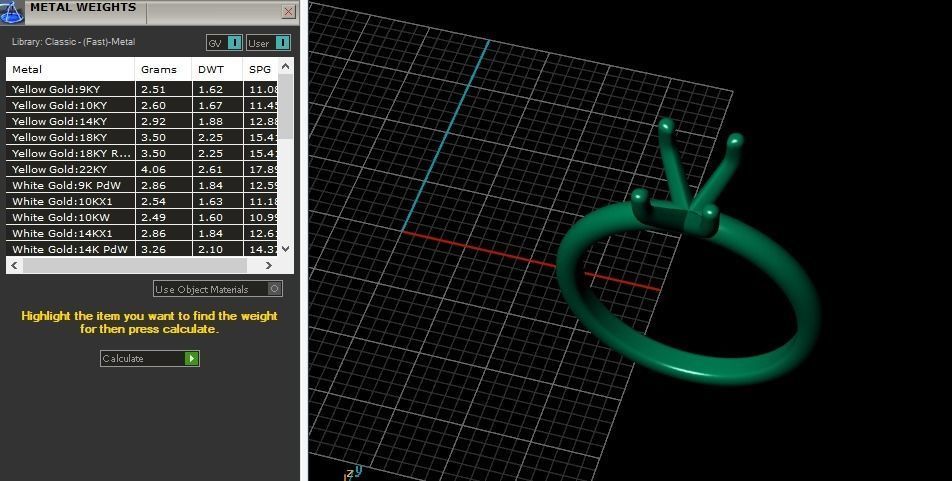 Ring oval Model 5473 3D print model_6