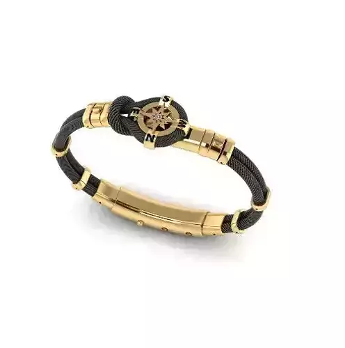 Mens wind rose bracelet Model 5450