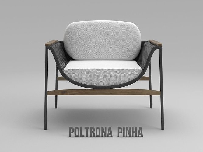 PINHA ARMCHAIR 3D model