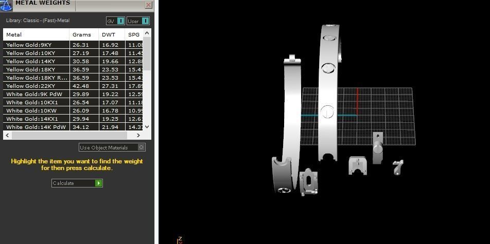 Bracelet size18 Model 5444 3D print model_7