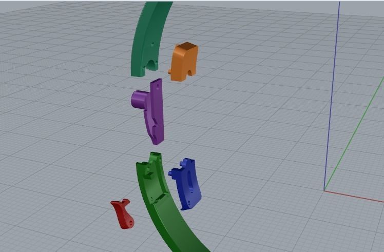 Bracelet size18 Model 5444 3D print model_4