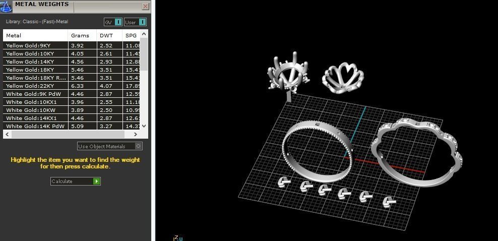 Ring Model 5443 3D print model_6