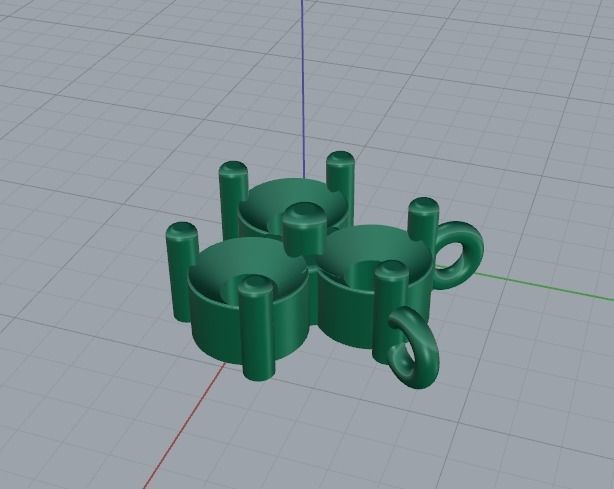 Pendant Model 5541 3D print model_3