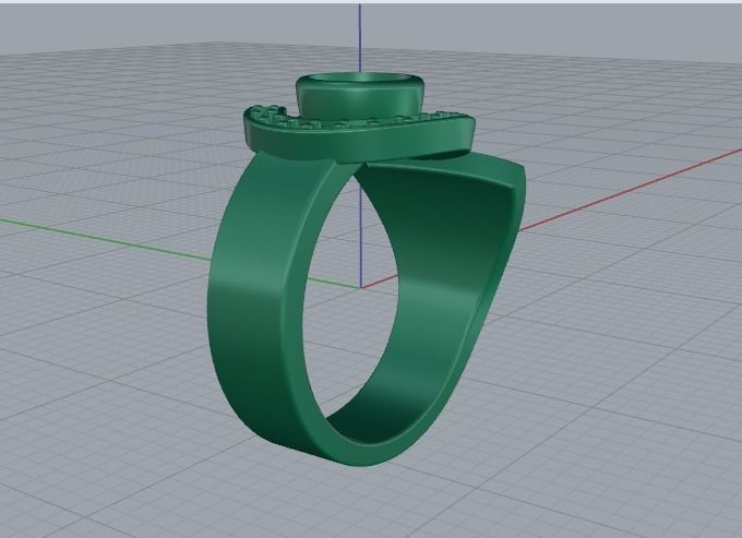 Ring 5 Model 5522 3D print model_6