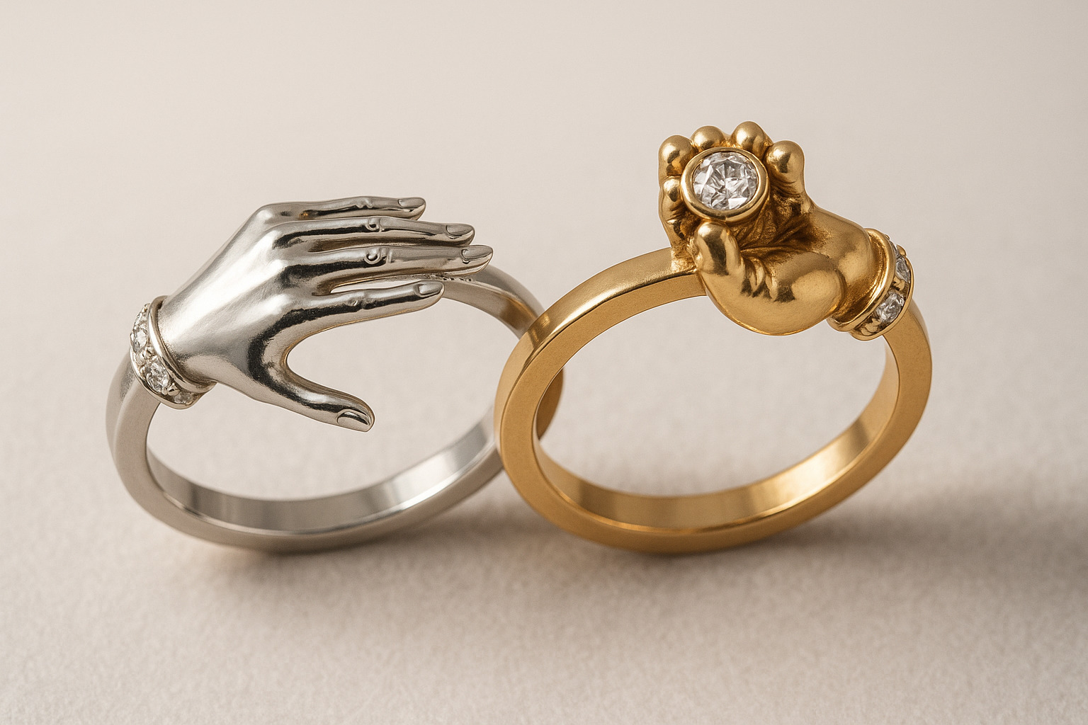 Hand ring Model 5512 3D print model_1