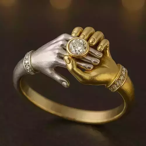 Hand ring Model 5512 3D print model