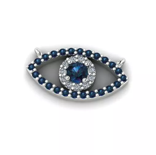 Eye pendant Model 5505 3D print model_0