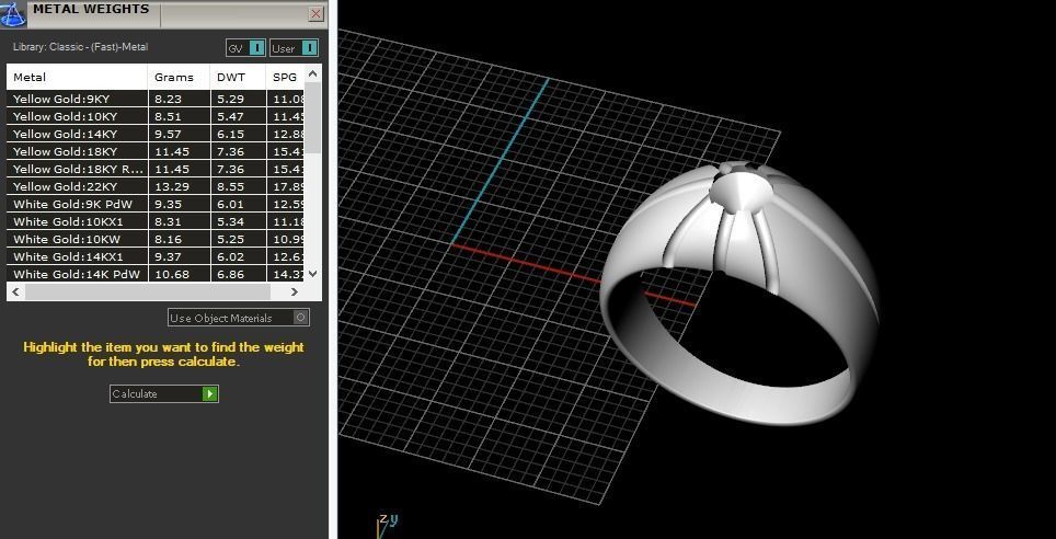 Ring Model 5503 3D print model_6