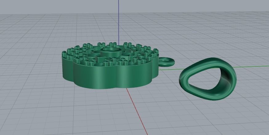 Pendant Model 5499 3D print model_3