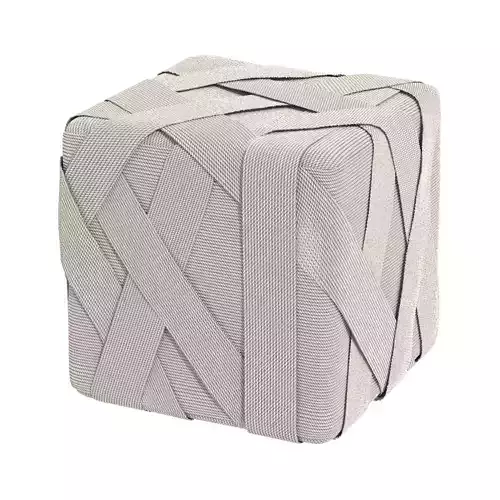 Palecek henley hassock Ottoman