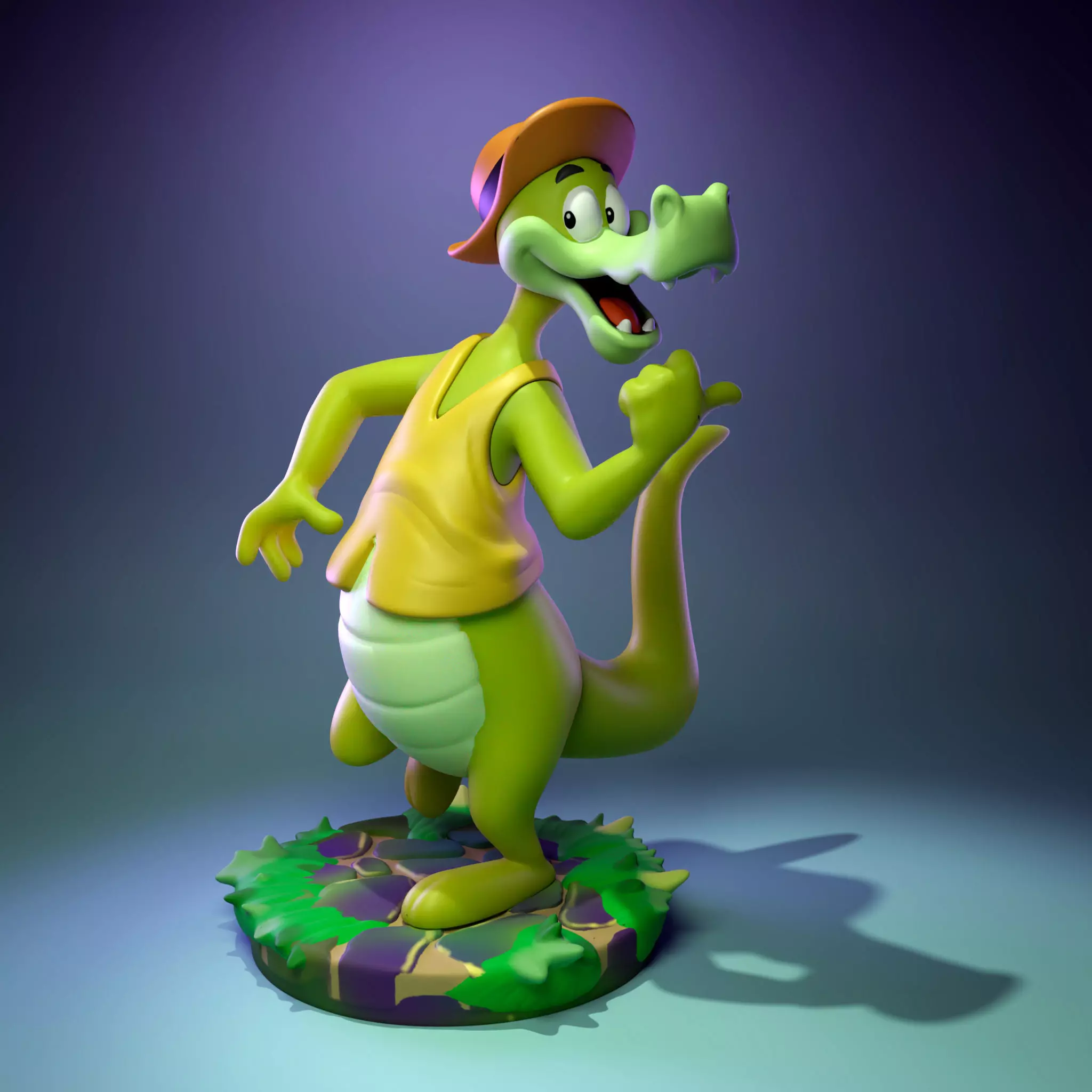 Gabby Gator 3D print model_0