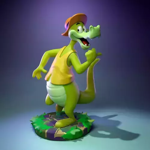 Gabby Gator 3D print model
