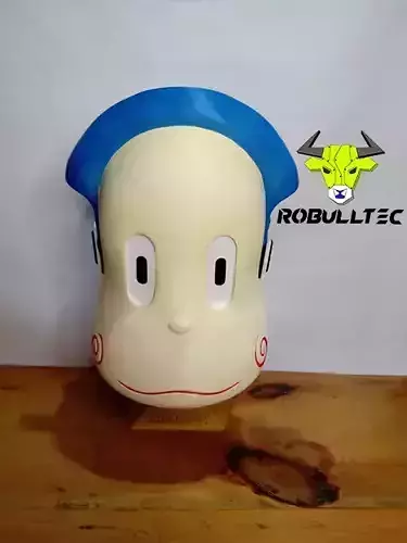 Ninja Hattori Mask 3D print model Ninja Hattori Mask 3D print model