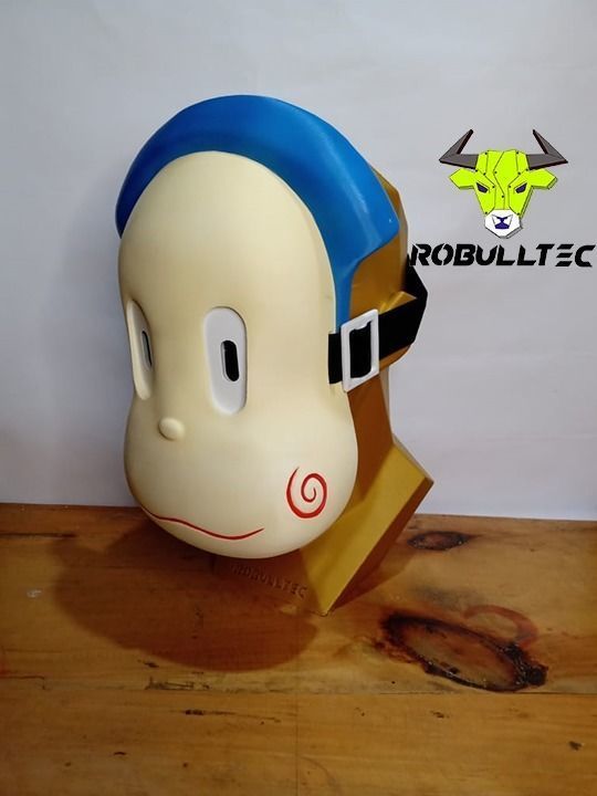 Ninja Hattori Mask 3D print model_1