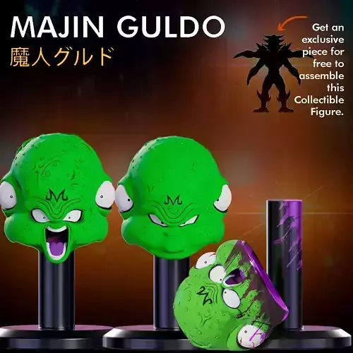 MAJIN GULDO PACK CUSTOM HEAD  3D print model