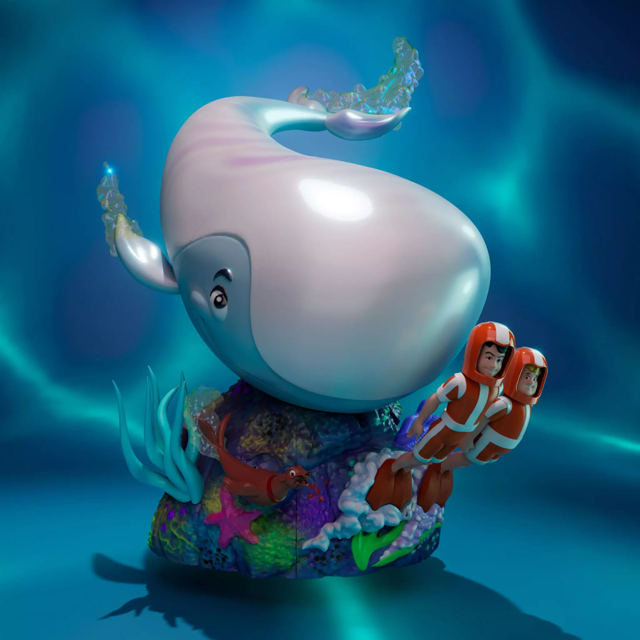 Moby Dick HB 3D print model_0