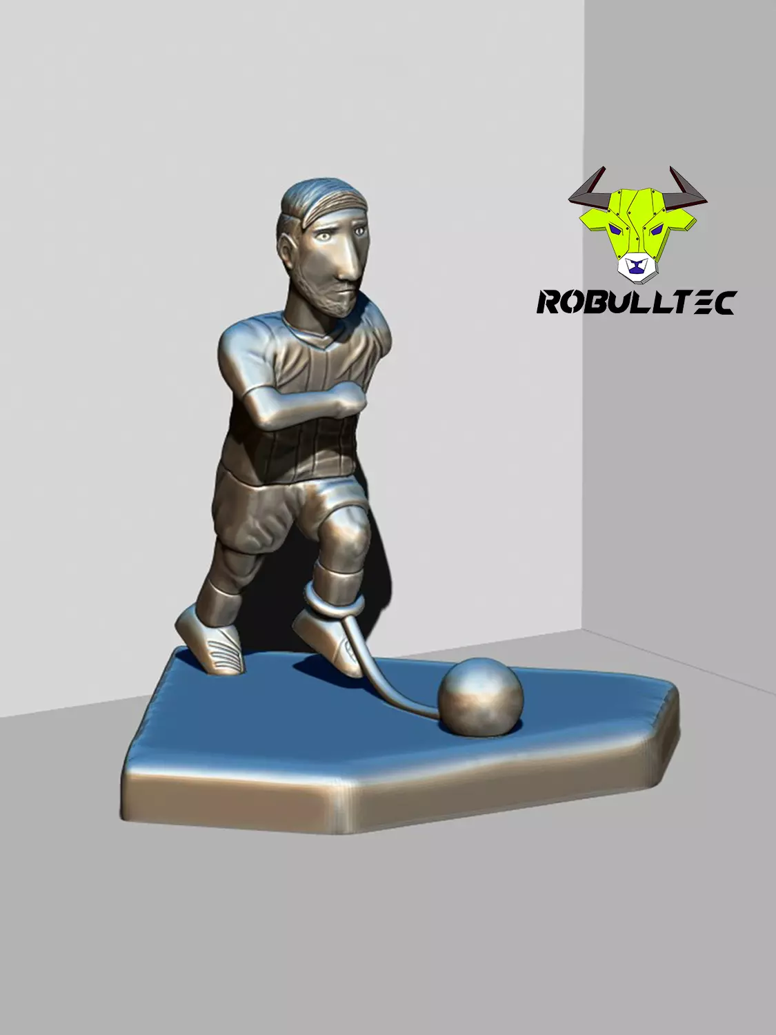Messi Figure 3D print model