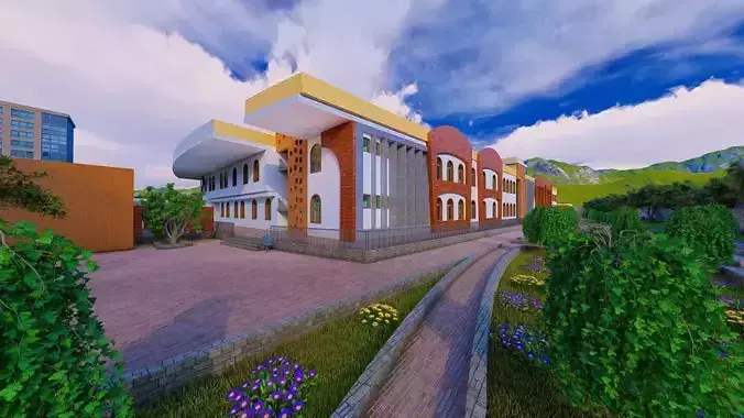  Primary School 600 Students PS600S