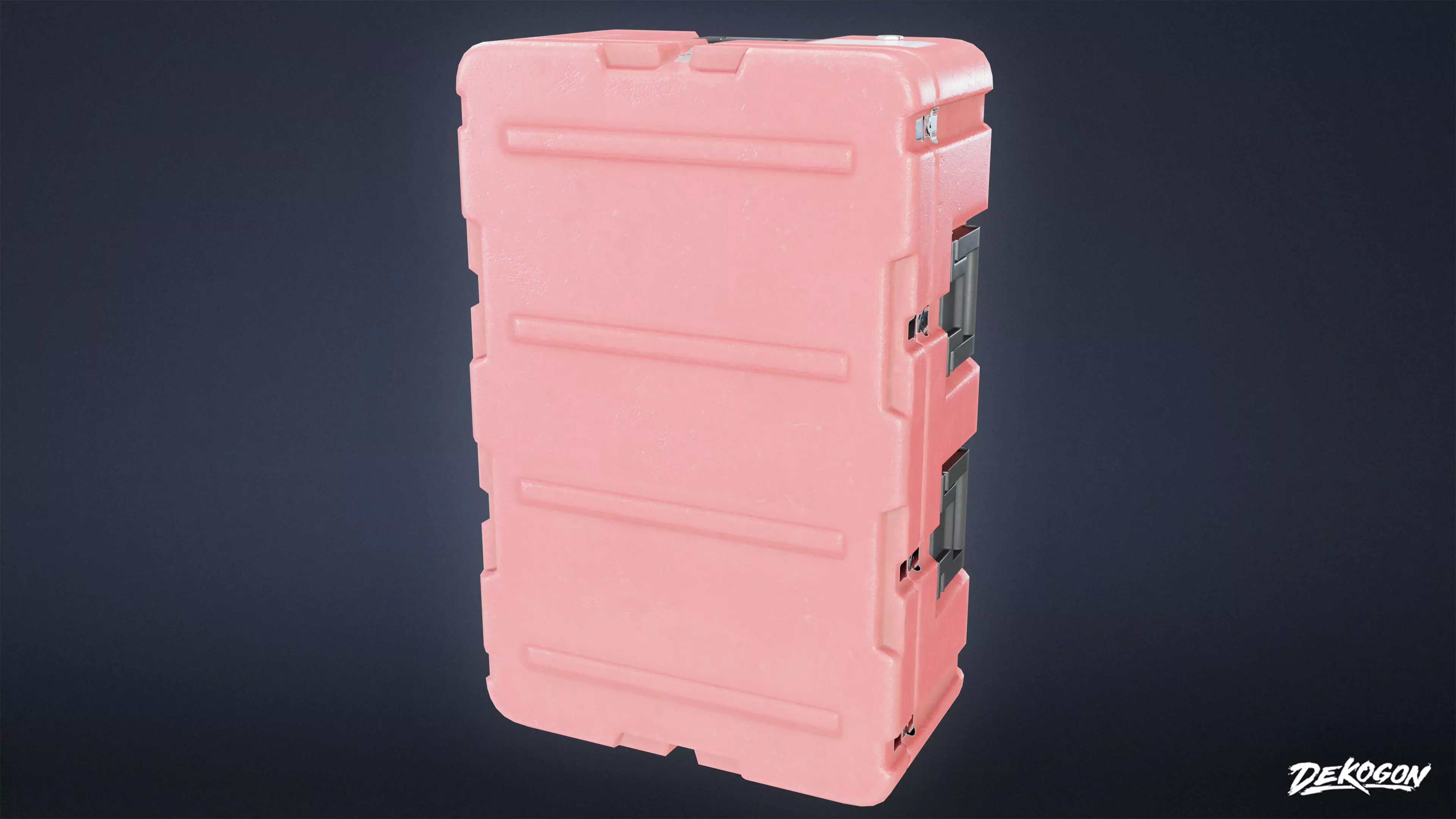 QUARANTINE TENT - Case 01 - LOW POLY Low-poly 3D model_0