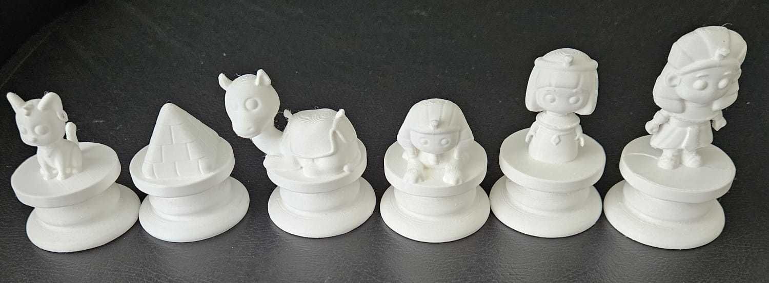 Egypt Chess 3D print model_9