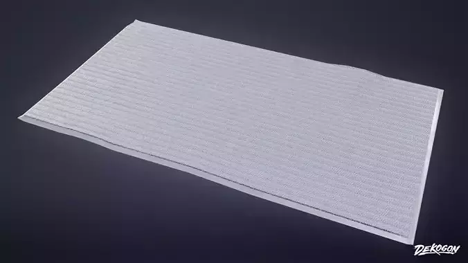 QUARANTINE TENT - Door Mat 01 - LOW POLY