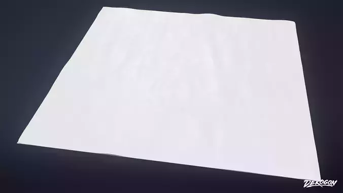 QUARANTINE TENT - Floor Tarp 01 - LOW POLY