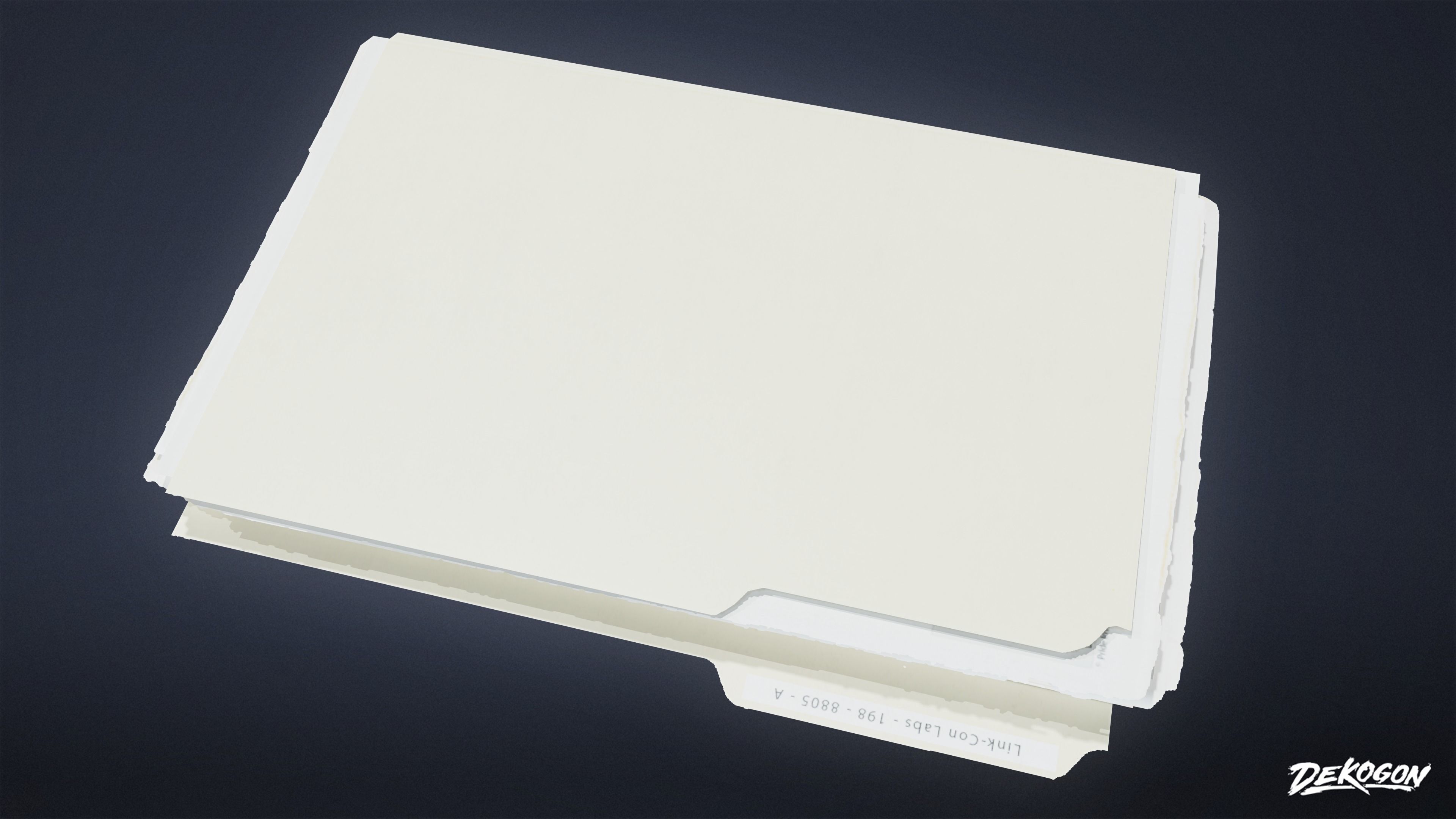 QUARANTINE TENT - Folders 01 - LOW POLY Low-poly 3D model_7