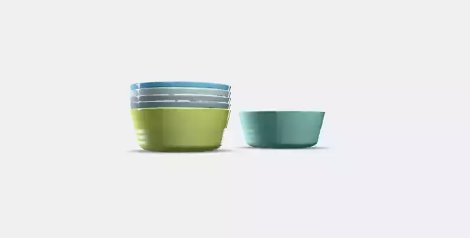 KALAS Bowl Low-poly 3D model