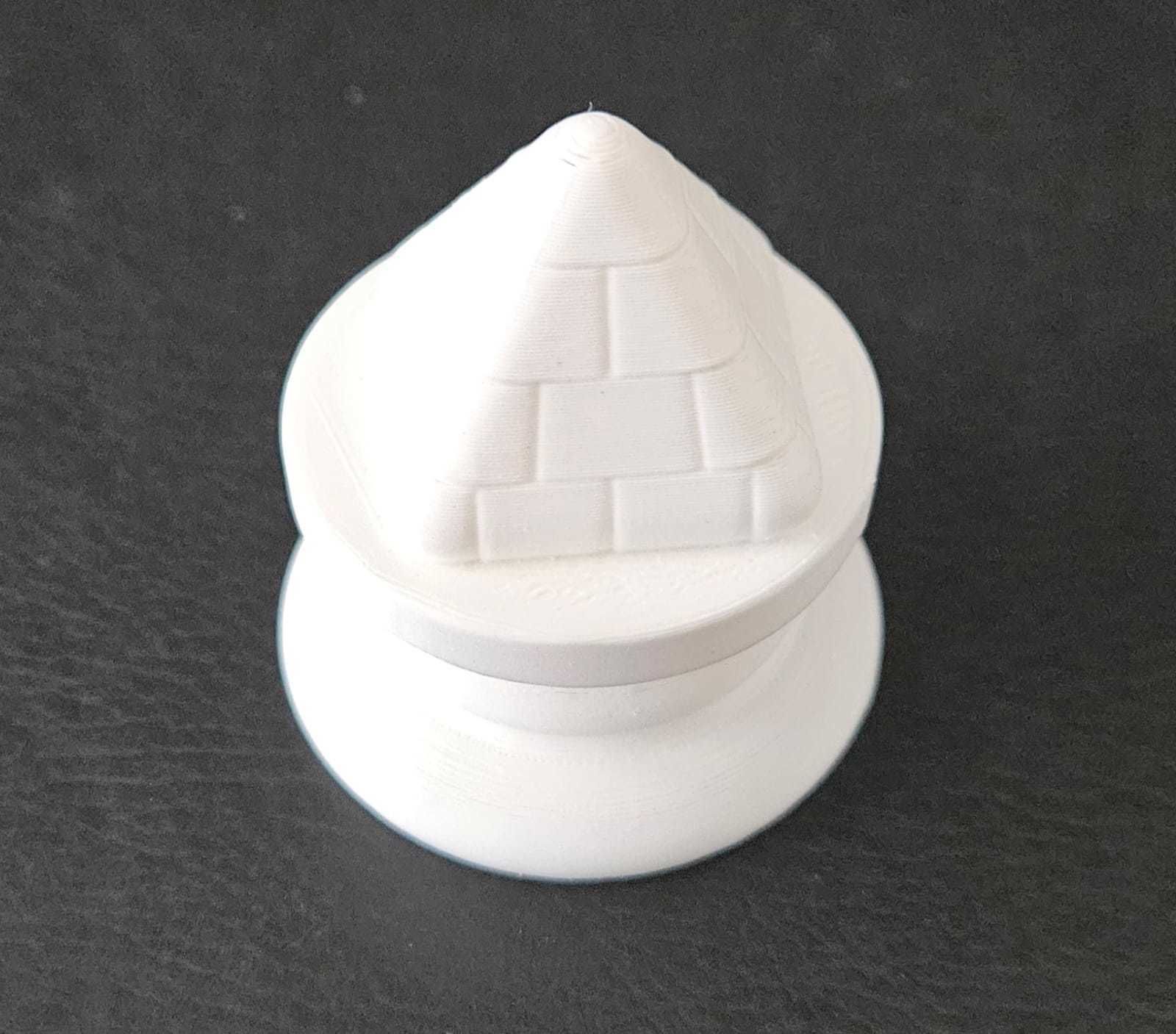 Egypt Chess - Rook - Pyramid 3D print model_5