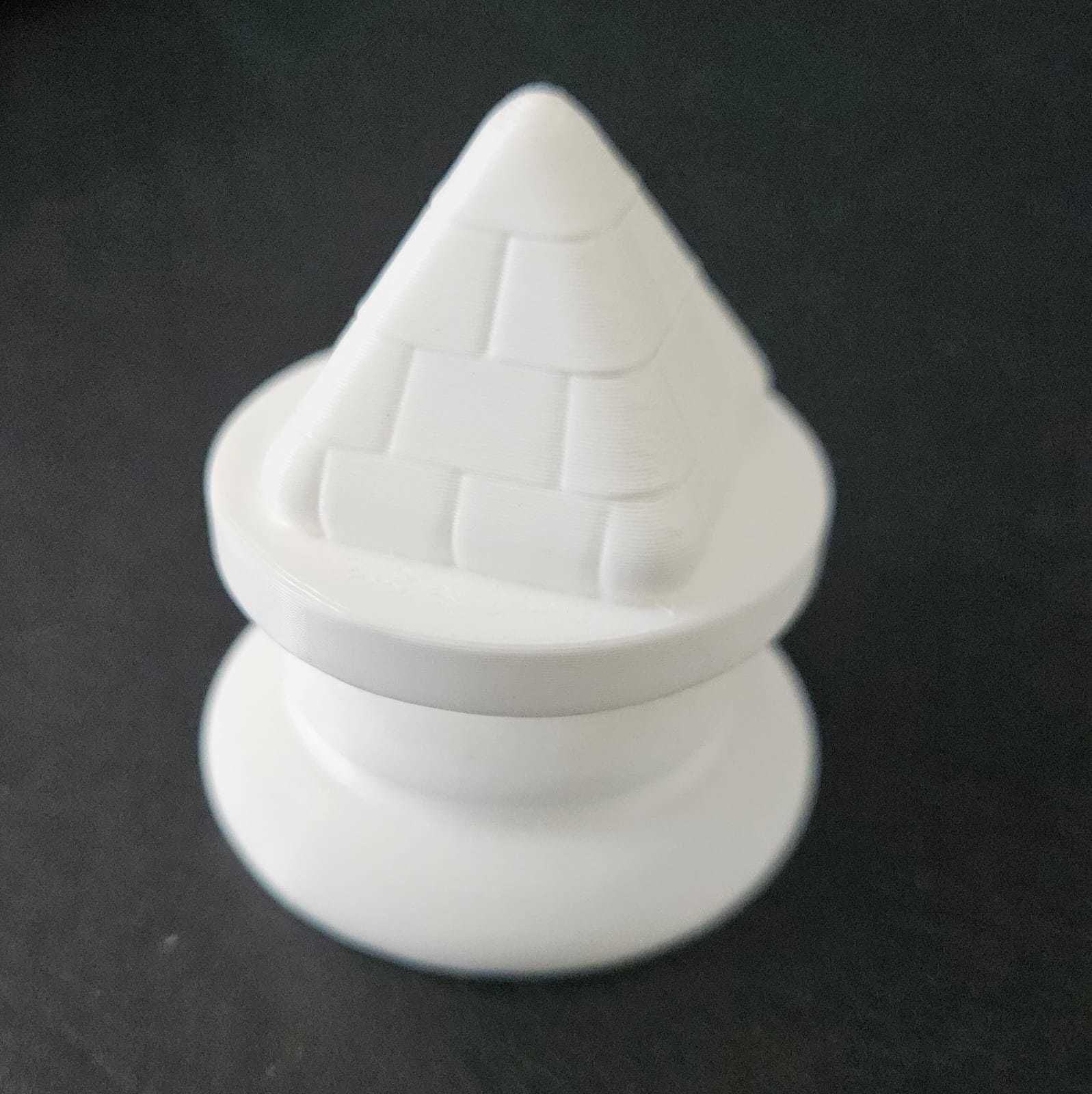 Egypt Chess - Rook - Pyramid 3D print model_3