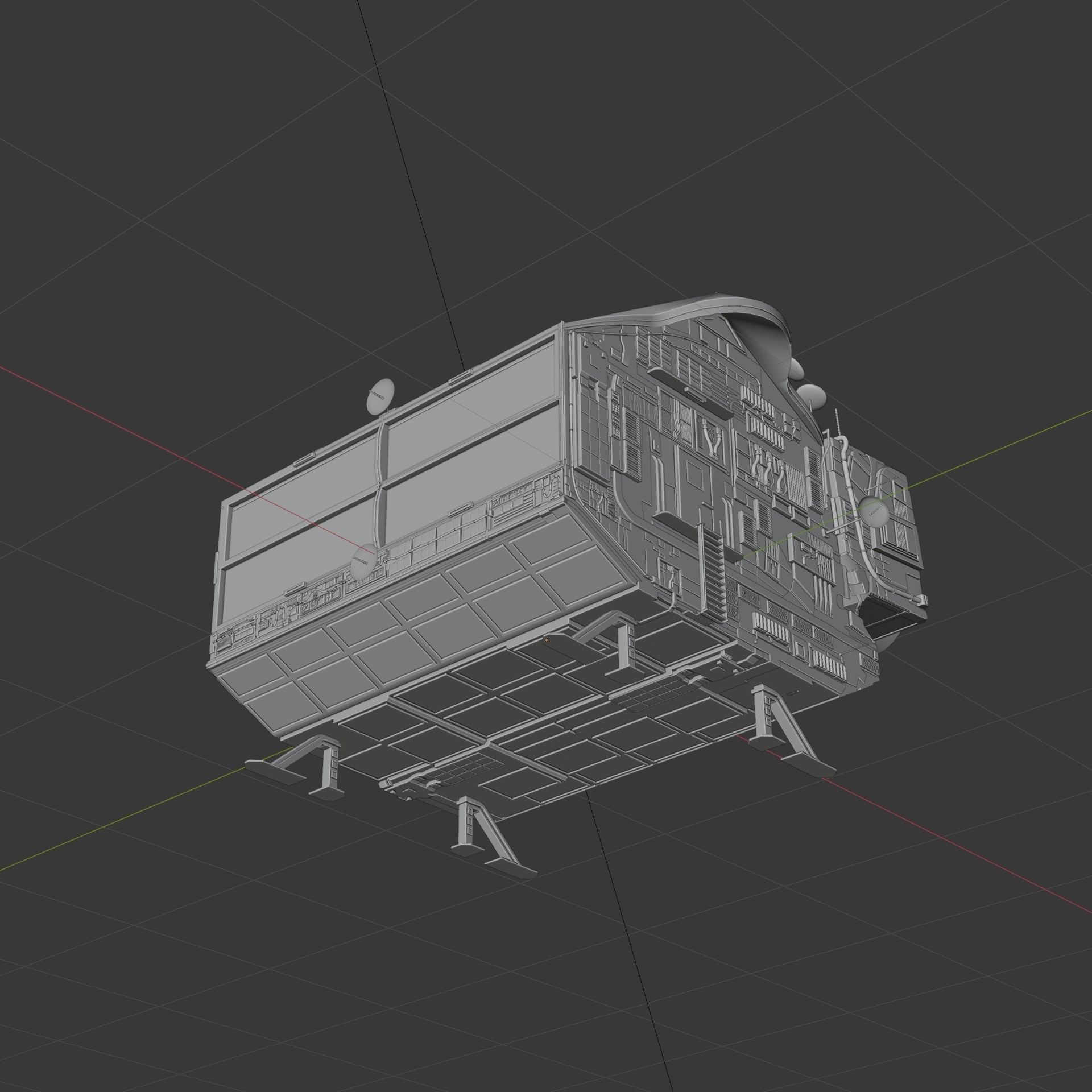 Spaceship 3D model_28