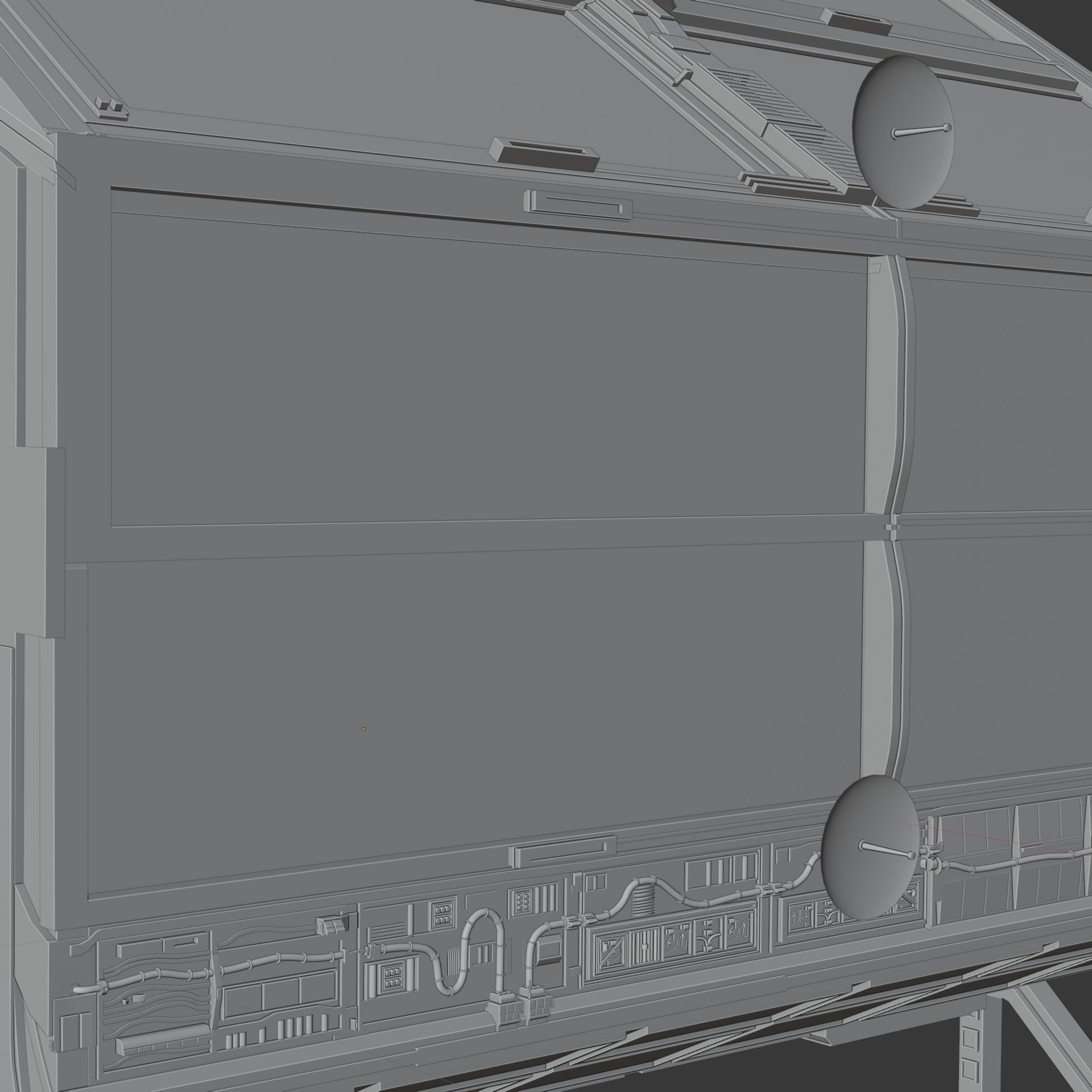 Spaceship 3D model_36