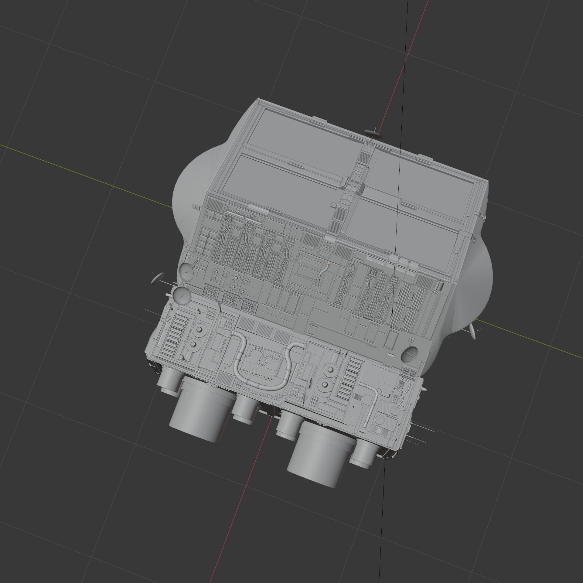 Spaceship 3D model_31