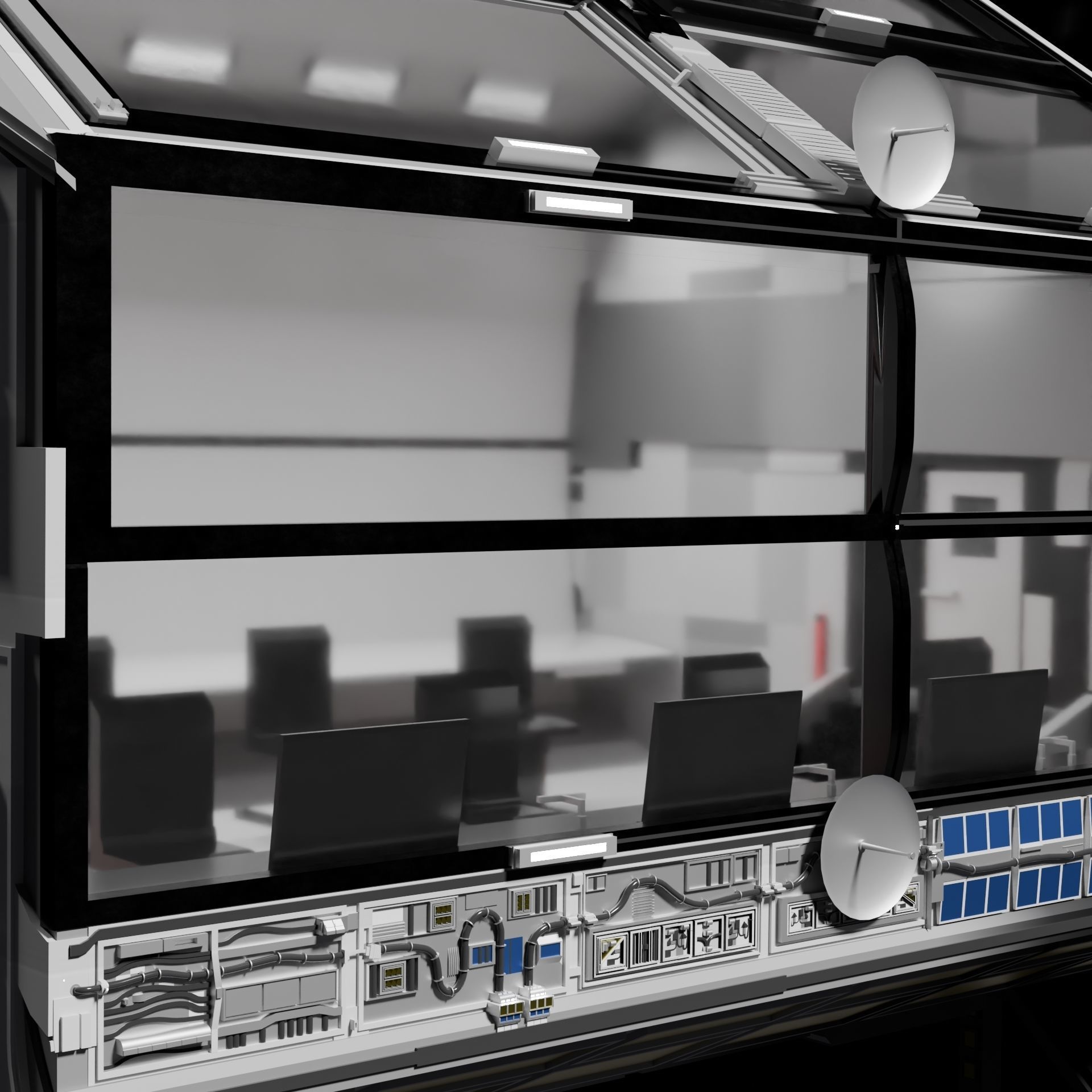 Spaceship 3D model_16