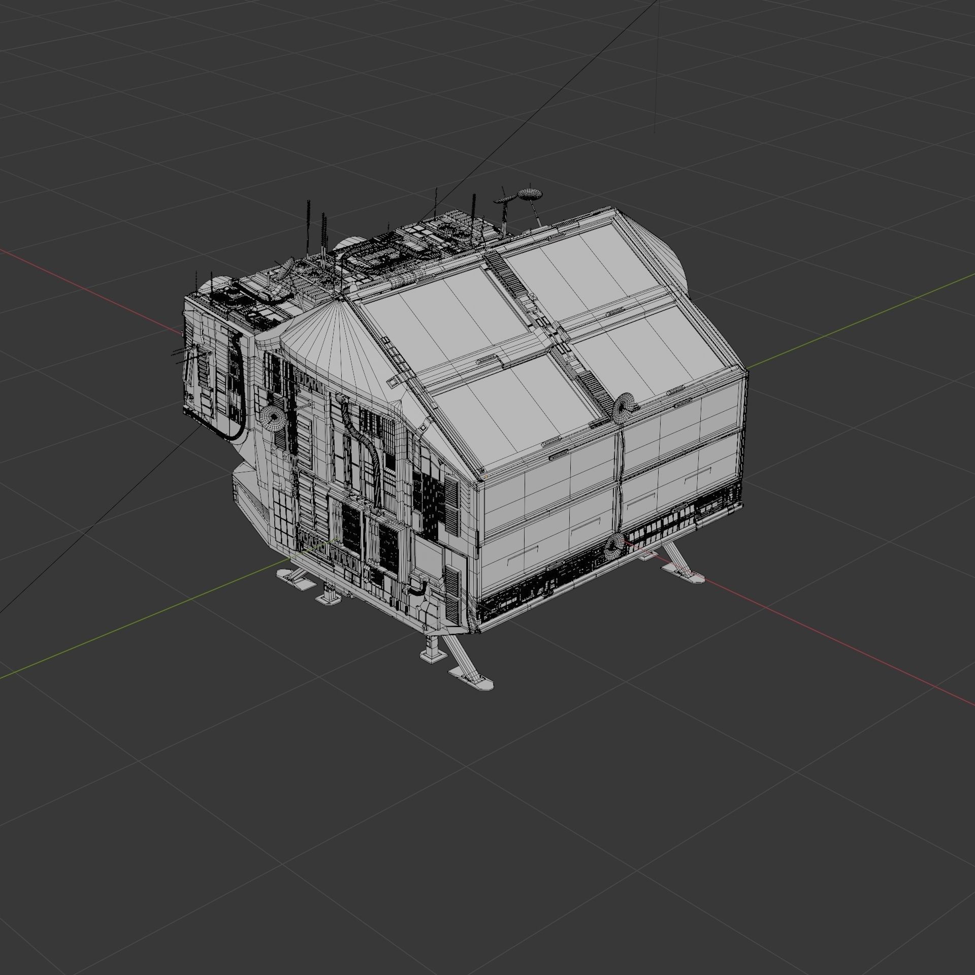 Spaceship 3D model_42