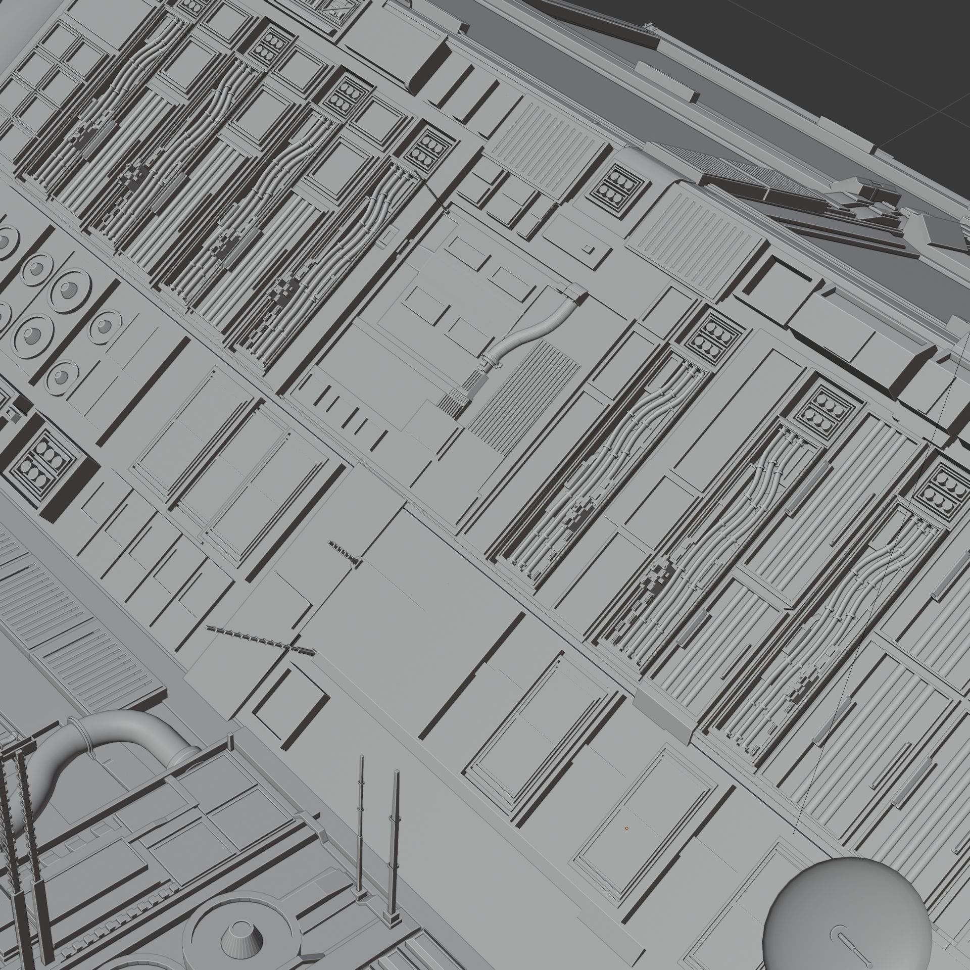 Spaceship 3D model_37