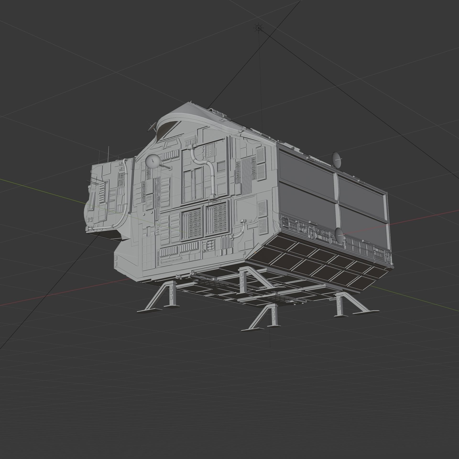 Spaceship 3D model_27