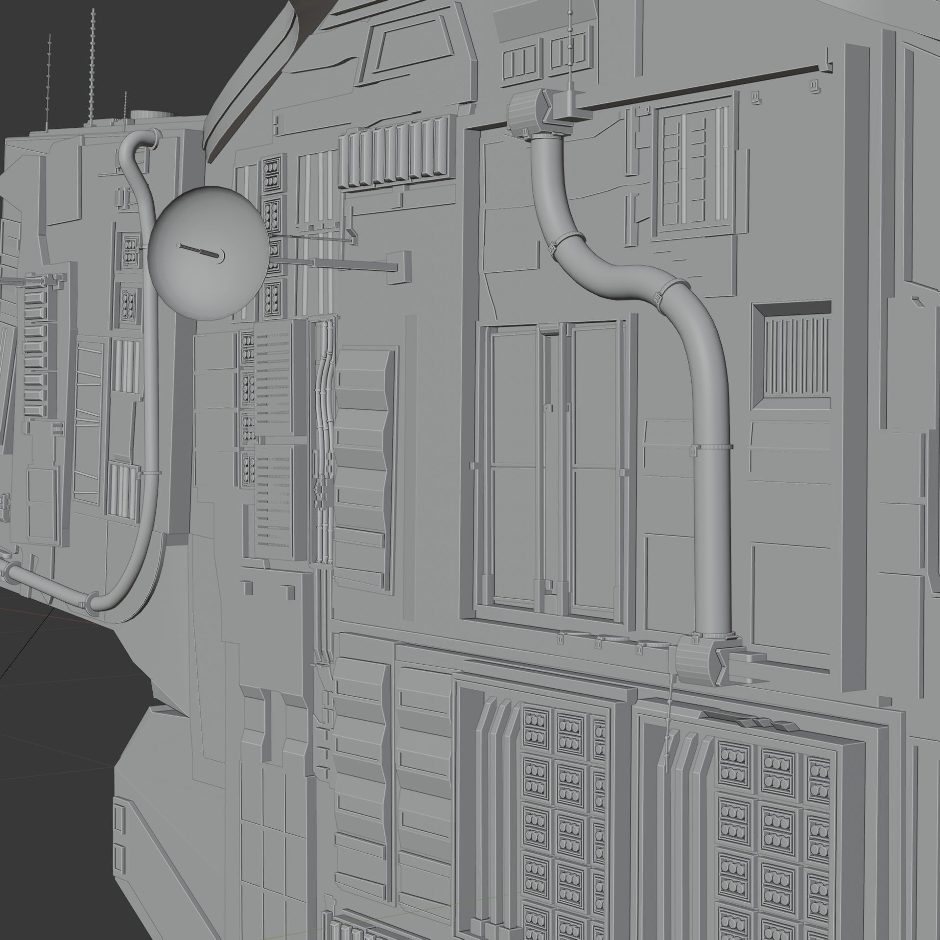 Spaceship 3D model_39