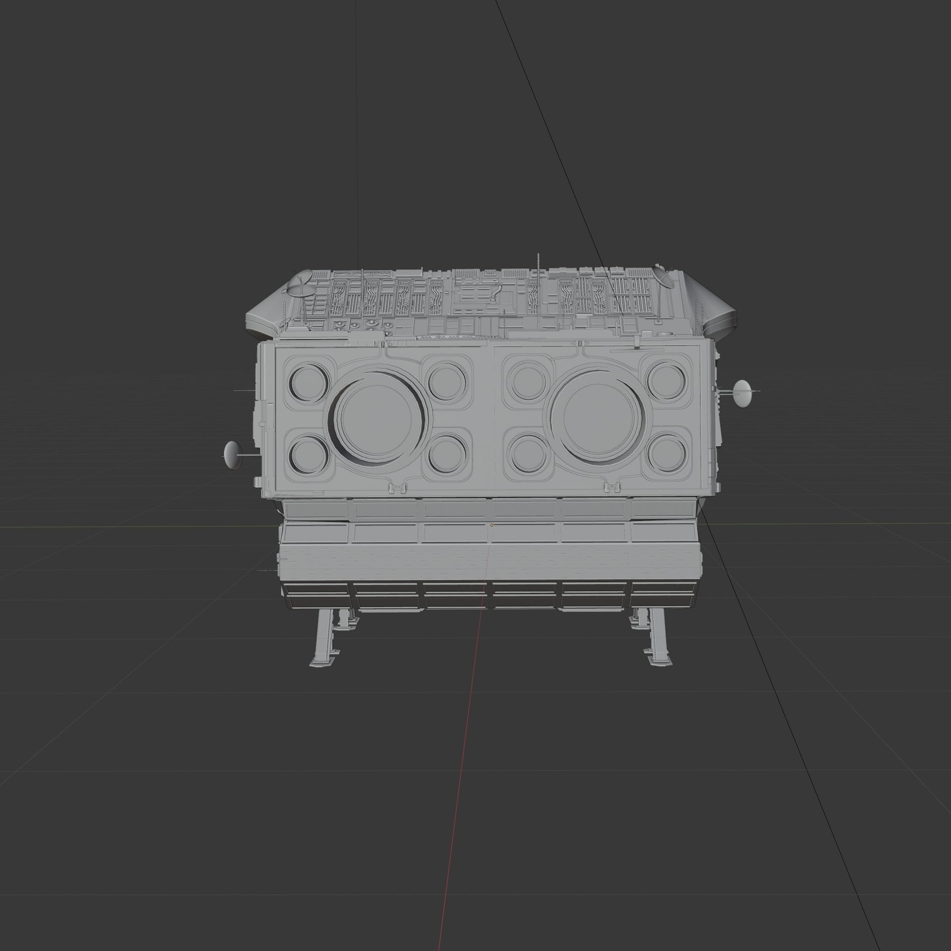 Spaceship 3D model_32