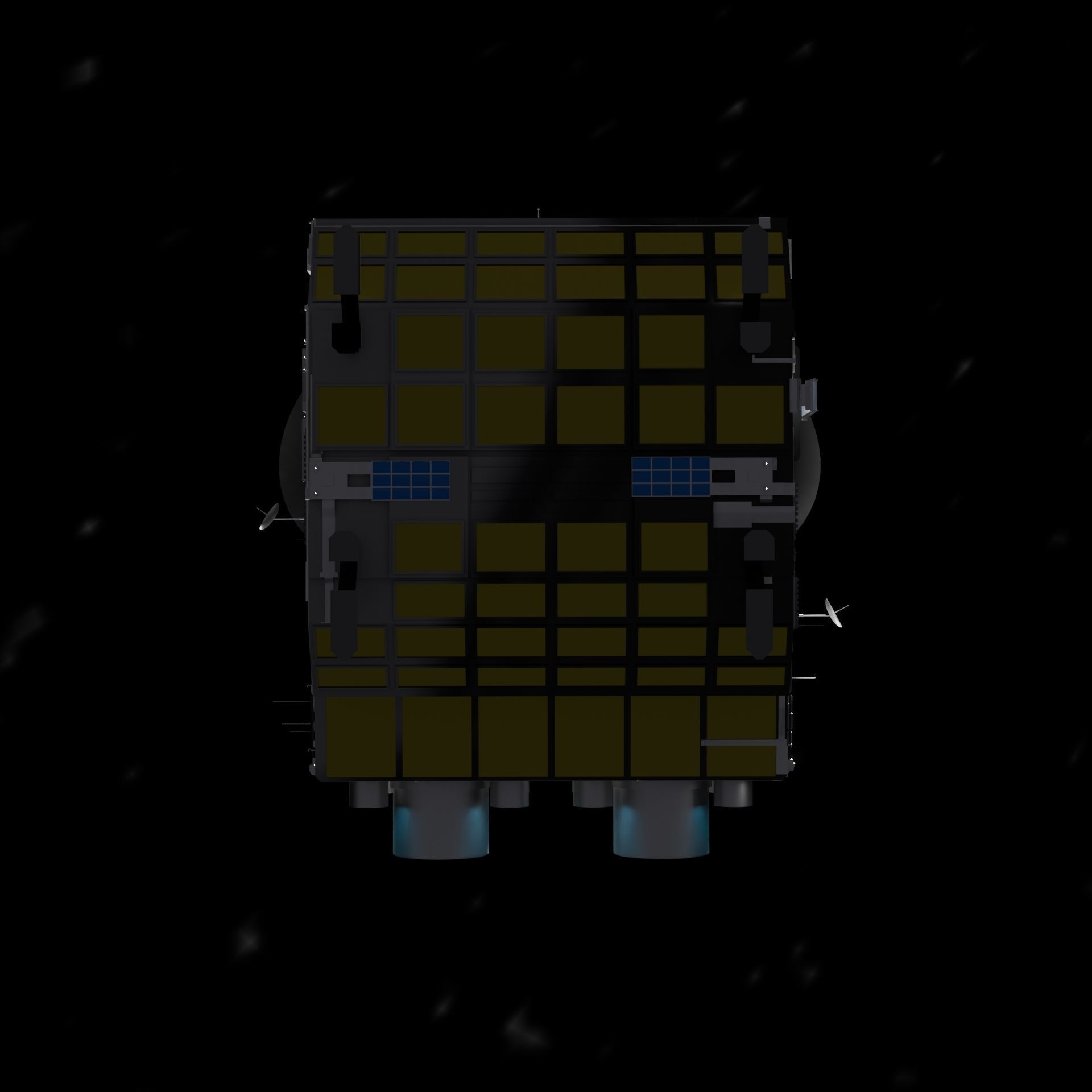 Spaceship 3D model_12