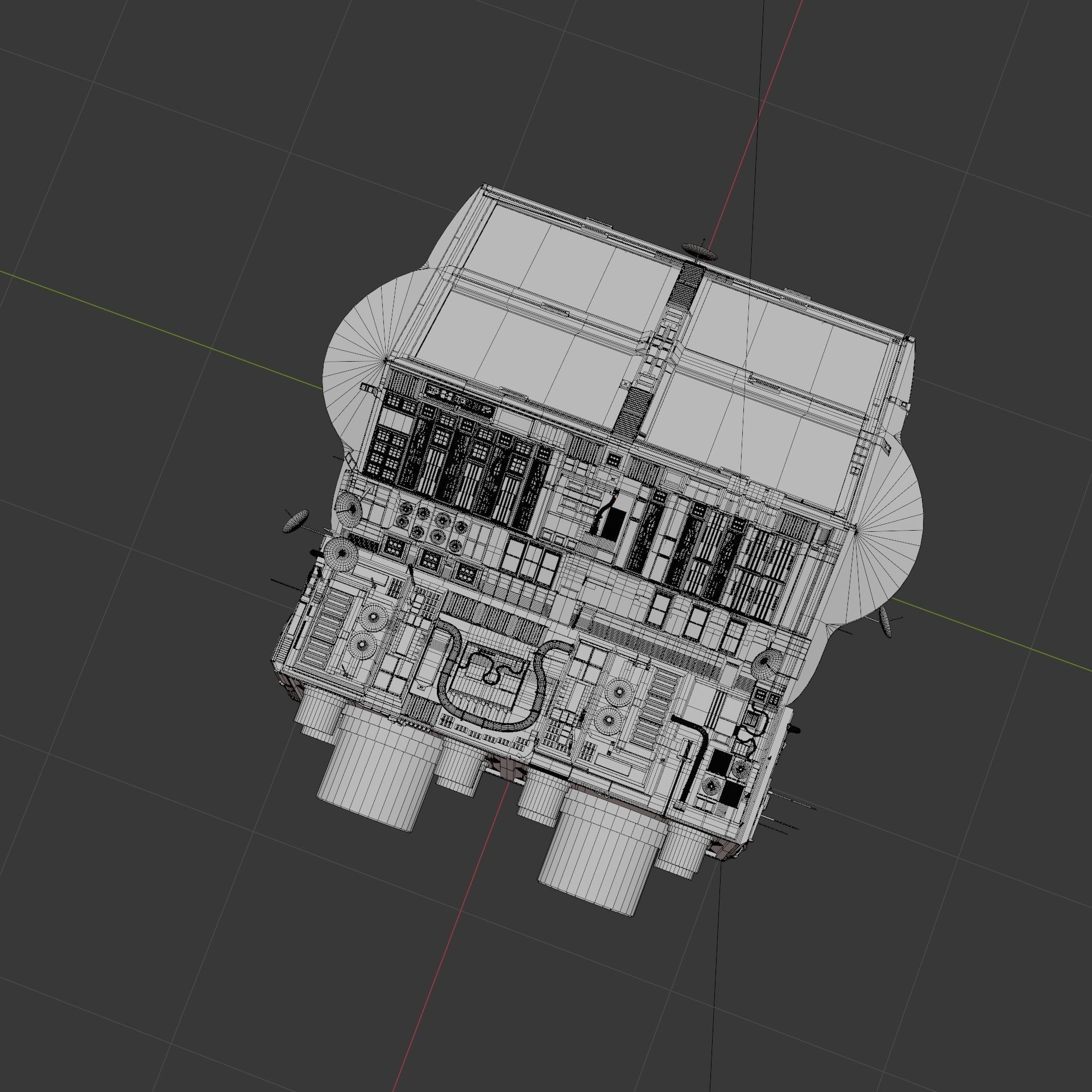 Spaceship 3D model_50