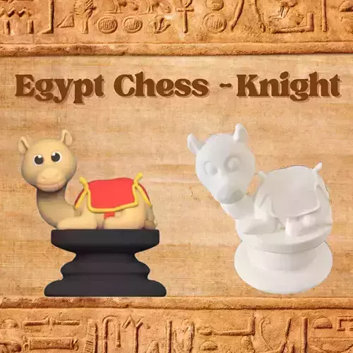 Egypt Chess - Knight - Camel