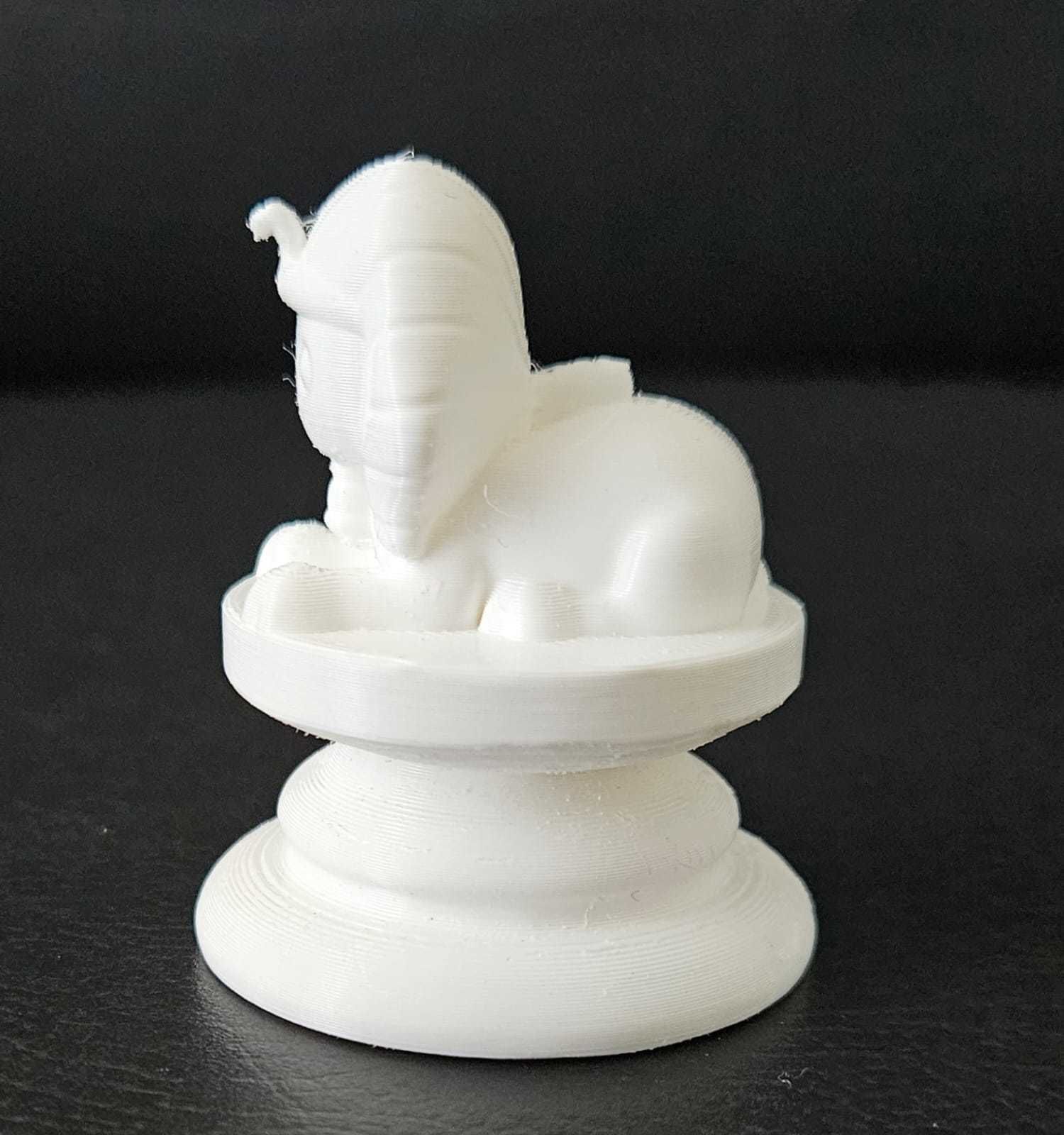 Egypt Chess - Bishop - Sphynx 3D print model_7