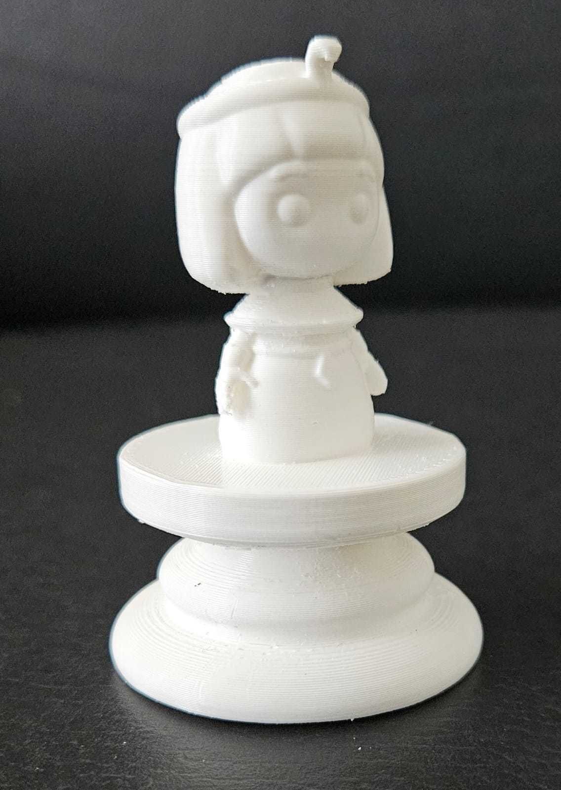 Egypt Chess - Queen - Cleopatra 3D print model_11
