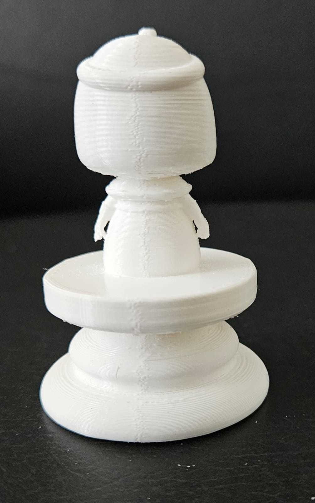 Egypt Chess - Queen - Cleopatra 3D print model_8