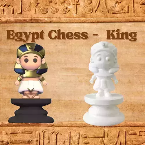 Egypt Chess - King - Pharaoh