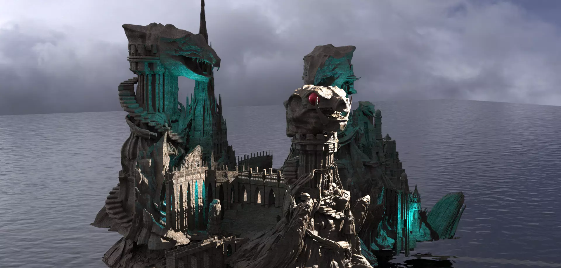 The lord of Chaos Capital  3D model_0