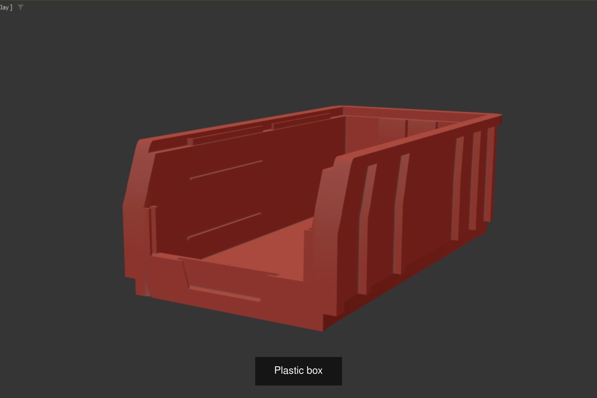 Plastic box 3D Model Collection_2