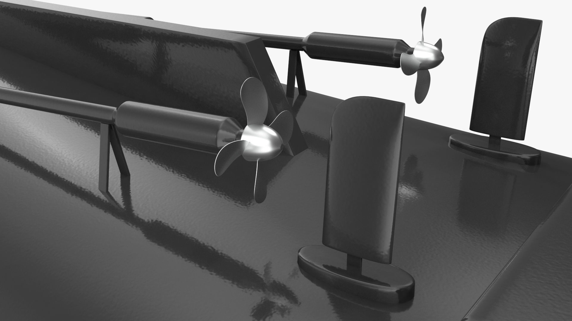 Bliss Motor Mega Yacht for Travel 3D model_28