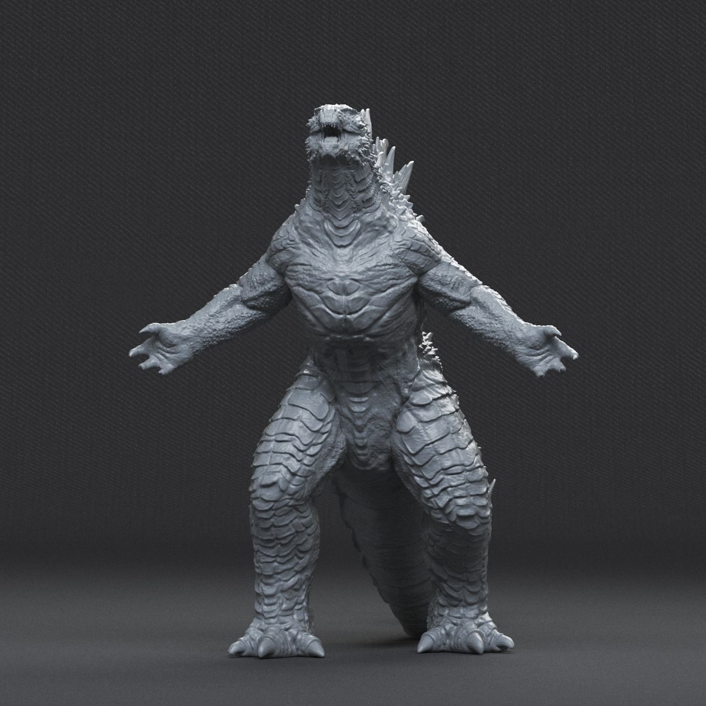 GODZILLA EVOLVED -NEW EMPIRE- 3D model 3D printable | CGTrader